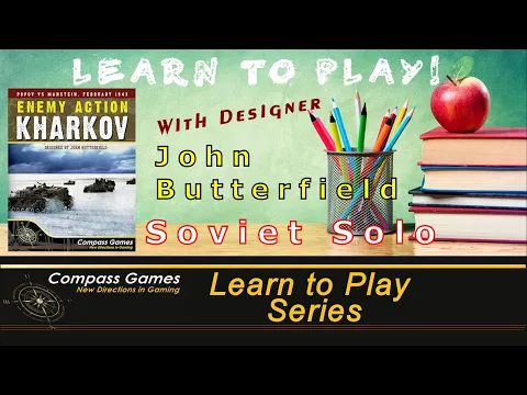 Compass Games Learn to Play 14: EA: Kharkov Soviet Solo Module