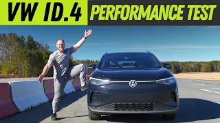 2023 VW ID.4 Pro AWD w/ SK Battery Performance Tested: Solid Off The Line But Lacks In Passing!