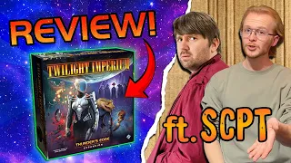 Twilight Imperium Thunder's Edge Review with @SpaceCatsPeaceTurtlesPodcast