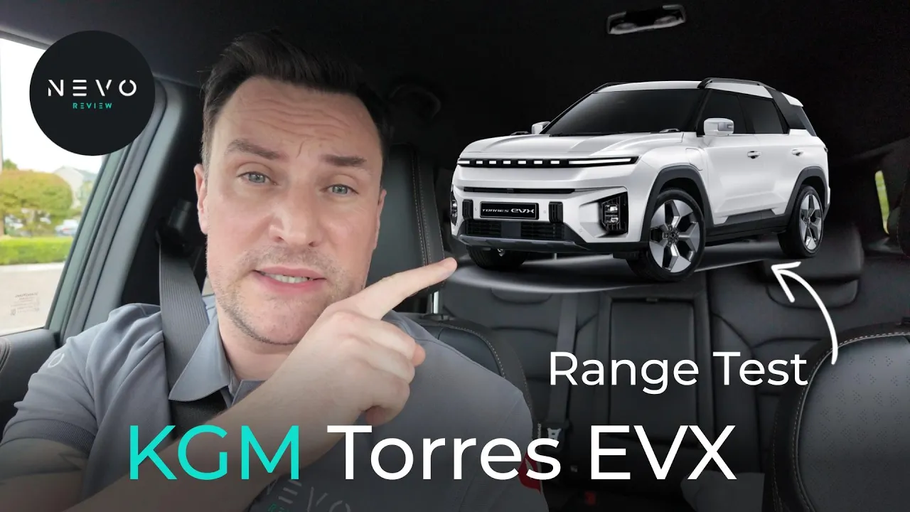 KGM Torres EVX Range Test "Coast to Coast"