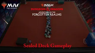 Magic: The Gathering: Adventures in the Forgotten Realms: Sealed Deck Gameplay