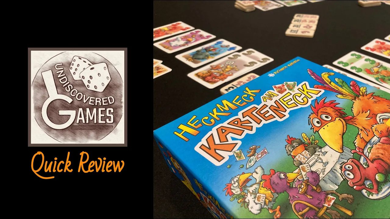 Brief Rules Overview, Example Round, Review