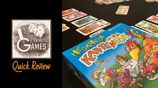 Brief Rules Overview, Example Round, Review