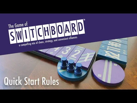 The Game of Switchboard - Quick Start Rules