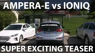 Ampera-e vs Ioniq teaser