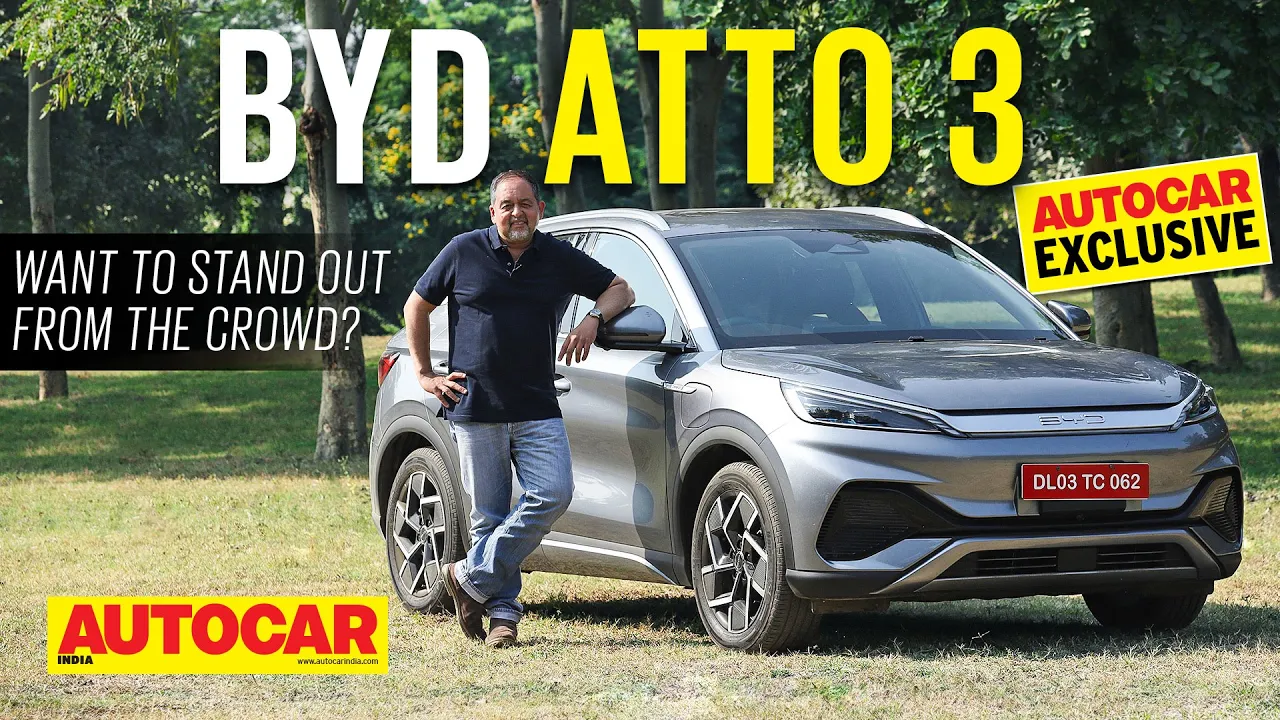 2022 BYD Atto 3 review - Funky & feature packed EV driven | EXCLUSIVE! | First Drive | Autocar India
