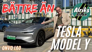 Bättre än Tesla Model Y – Onvo L60 är hightech till reapris!