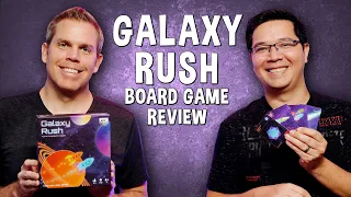 Galaxy Rush Review - 2-Player Space Race Board Game