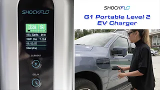 The Most Comprehensive and Easiest Portable EV Charger - ShockFlo G1Level 2 Charger