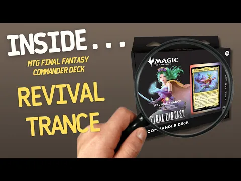 Magic The Gathering Final Fantasy VI Commander Deck Revival Trance | Inside with João Ricardo Ep797