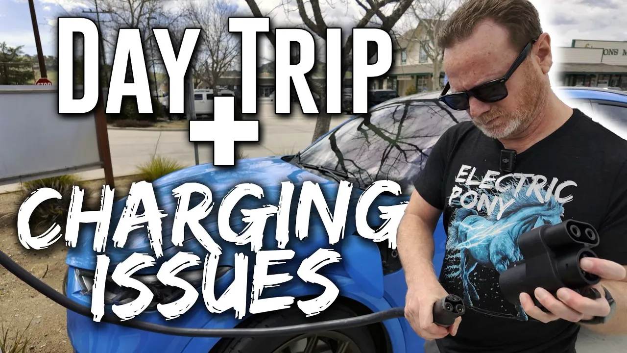 Our first Mach-E Tesla Charging Issues on a Santa Ysabel Day Trip