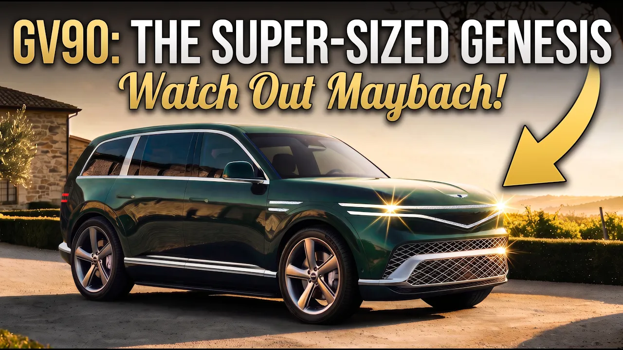 Genesis GV90 | This Is The Flagship EV Everyone Else Is Afraid To Make