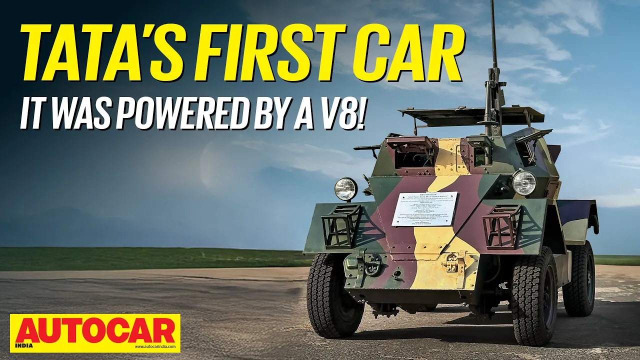 Meet Tata's first car - A 4x4, V8-powered and armoured mini tank! | Autocar India
