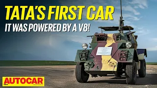 Meet Tata's first car - A 4x4, V8-powered and armoured mini tank! | Autocar India