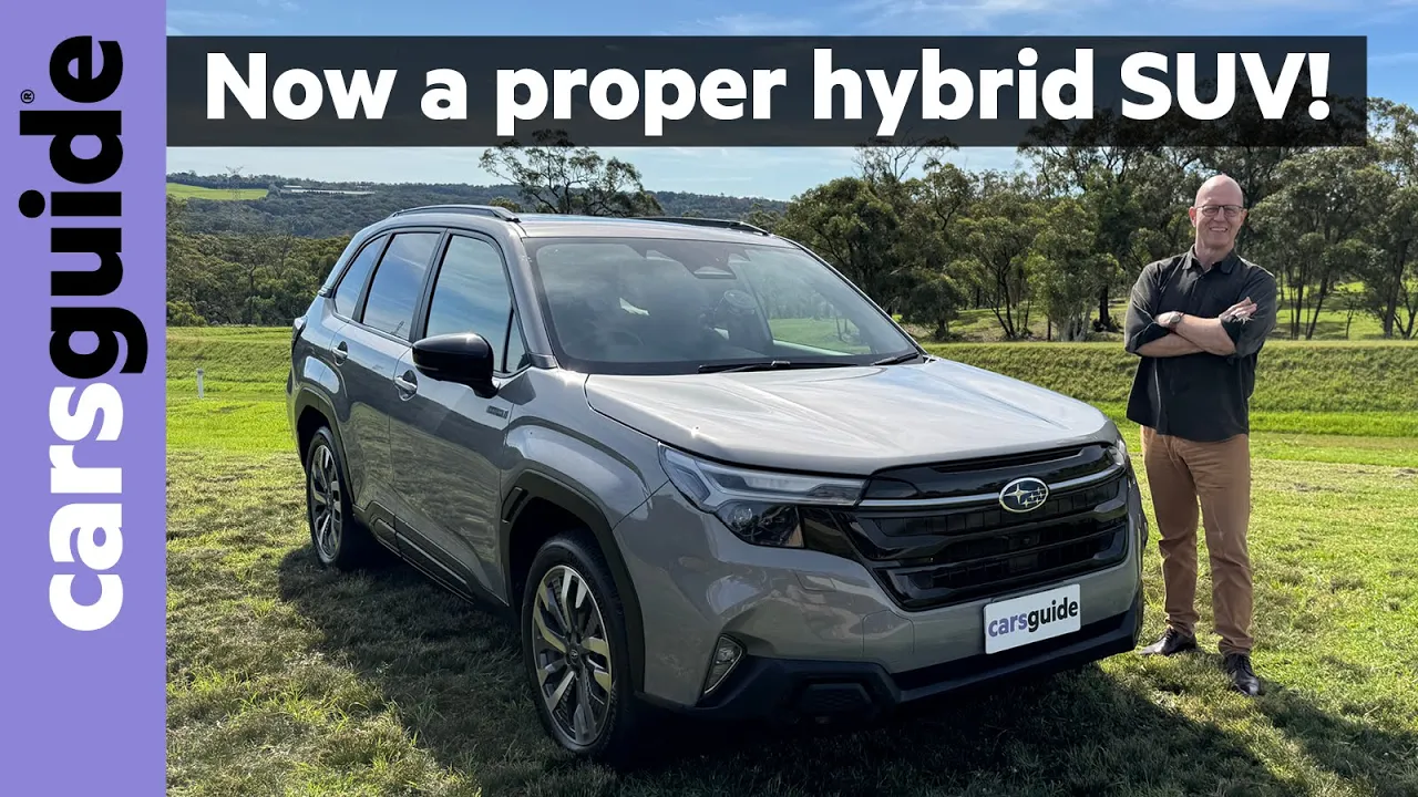 Subaru Forester Hybrid 2025 review: Early test shows new Toyota RAV4 rival should be taken seriously