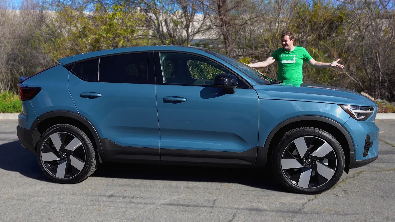 The 2023 Volvo C40 Recharge Is a Turtle-Shaped EV Crossover