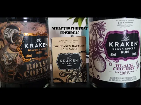 What's In the box? Ep48 Kraken Rum The Beast's Battles Card Game Unboxing Limited Collectable