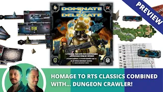 Dominate & Delegate: Preview. Homage to RTS classics with a twist.