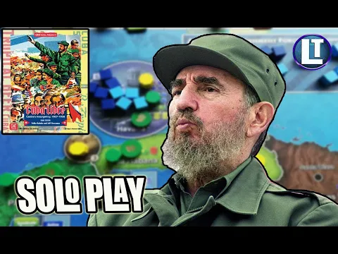 CUBA LIBRE SOLO / COIN Board Game Playthrough / Gameplay / EXAMPLE Of PLAY / Strategy Playthrough