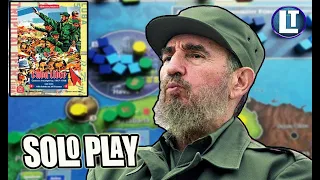 CUBA LIBRE SOLO / COIN Board Game Playthrough / Gameplay / EXAMPLE Of PLAY / Strategy Playthrough