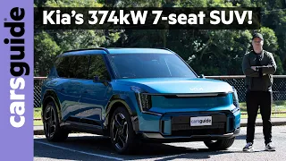 Kia EV9 GT 2026 review Australia: High-performance electric car twist for striking 3-row family SUV