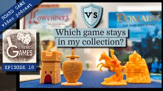 LOWENHERZ vs. DOMAINE Which one stays in my collection? (Board Game Comparison/Review 1997 v 2003)