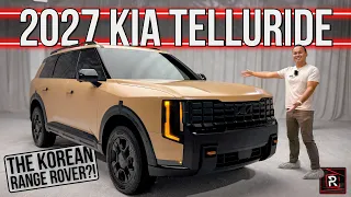 The 2027 Kia Telluride Is An Upscale Redesign For A Very Popular 3-Row Family SUV