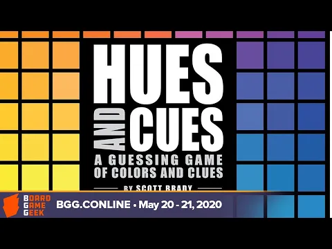 Hues & Cues - game overview at BGG.CONline May 20-21, 2020
