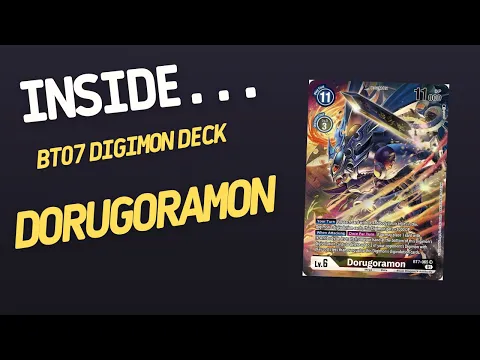 Inside…Dorugoramon DECK - BT07 DIGIMON CARD GAME (4K60fps)