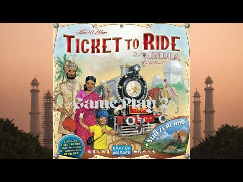 Ticket to Ride: India: Game Play 2