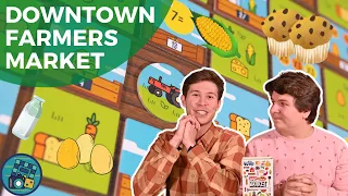 Downtown Farmers Market | Tile Placement of Fresh Ingredients! | Overview & Review (Episode #64)