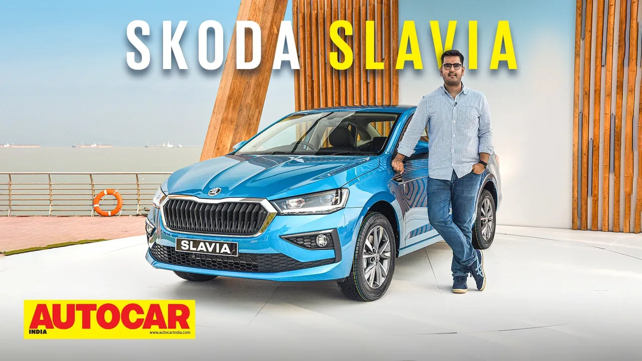 Skoda Slavia walkaround - New Honda City rival is a junior Octavia! | First Look | Autocar India