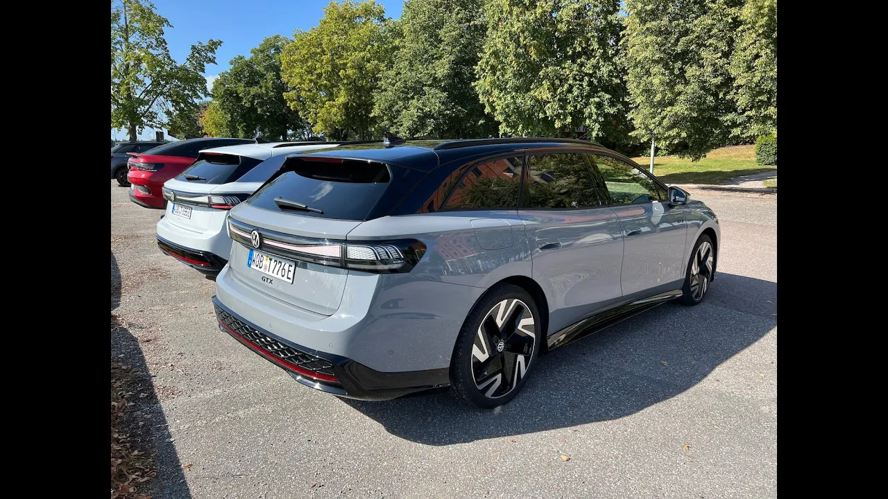 Prøvekjørt VW ID.7 GTX Tourer og Fastback i Stockholm