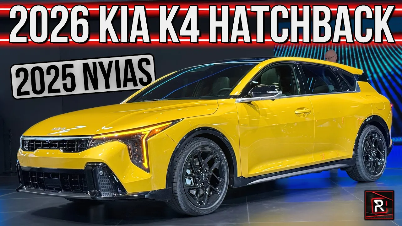 The 2026 Kia K4 GT-Line Turbo Is A Sporty Korean Hatch With Upscale Vibes