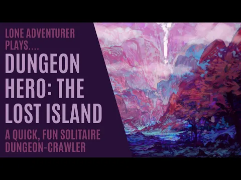 Dungeon Hero (The Lost Island) | A Micro Solo RPG Zine | Solo Playthrough