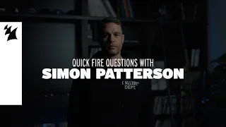 Quick fire questions with Simon Patterson
