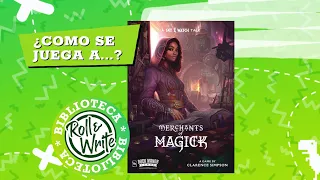 Como se Juega a Merchants of Magick en castellano (Juego de Mesa Roll & Write)