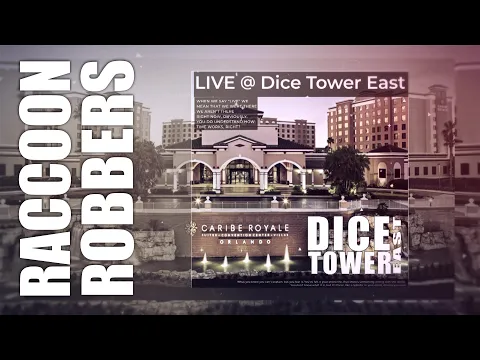 Raccoons run amok at Dice Tower East! It’s Raccoon Robbers and it’s totes adorbz.