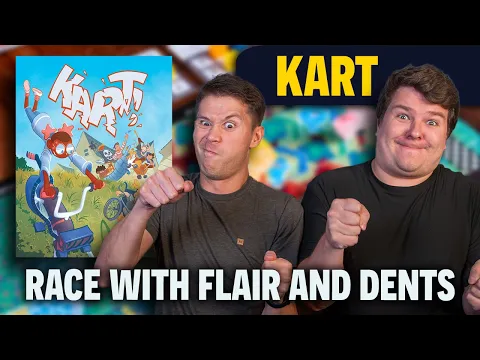 Kart | Build Your Kart, Dodge Dents & Race Downhill! | Kickstarter Board Game Preview