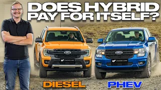 Real-World Test: Diesel vs Hybrid Utes, Surprising Results! (Highway & Urban Driving)