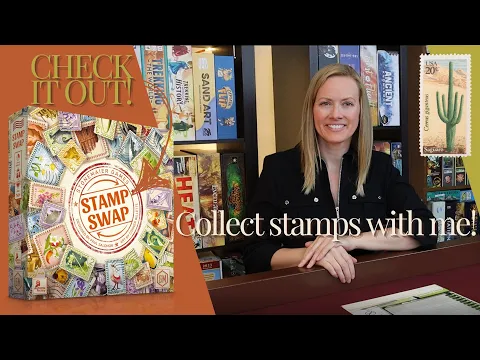 Preview of STAMP SWAP | A New Game from Stonemaier Games!