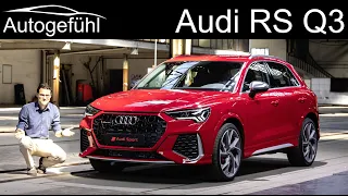 New Audi RSQ3 vs RSQ3 Sportback REVIEW Exterior Interior Engine comparison