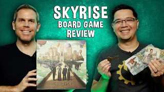 Review of Skyrise - Auction, City Building Board Game