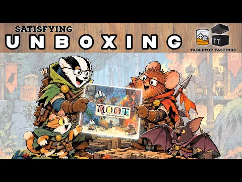 Root: The Marauder Expansion Unboxing | Can't wait to play!