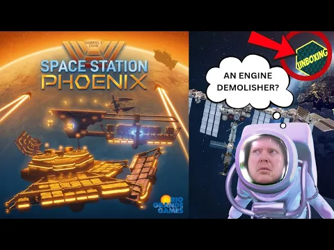 Space Station Phoenix - A Boardgamechuck Unboxing