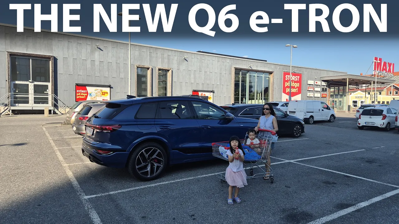 Road trip with Audi Q6 e-tron part 1