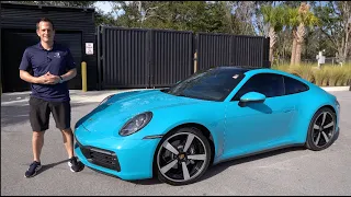 Is the Porsche 911 Carrera a BETTER base sports car than a 2024 C8 Corvette?
