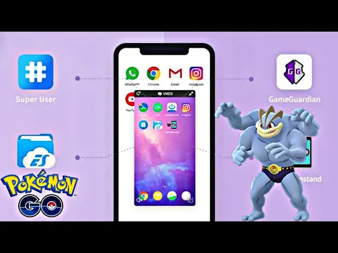 HACK VMOS ATUALIZADO 2020! POKEMON GO #OPSMAICON