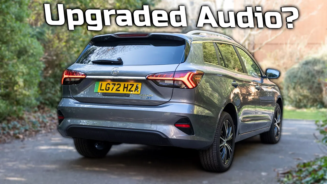 New MG5 EV audio review: An Updated System?