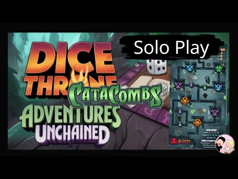 Catacombs One-Shot (Solo Play) | Dice Throne Adventures: Unchained